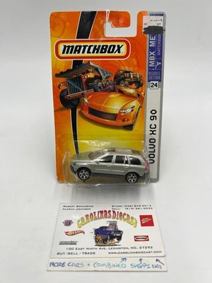 Matchbox MBX Metal #24 Volvo XC 90 Silver Bad Blister 216J - Image 1 of 4