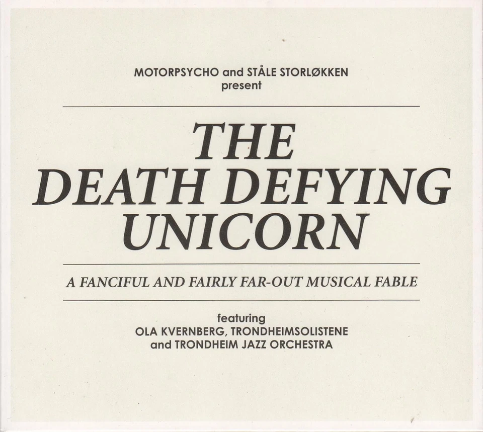 Motorpsycho &  Ståle Storløkken ‎– The Death Defying Unicorn (2CD) - Bild 1 von 2