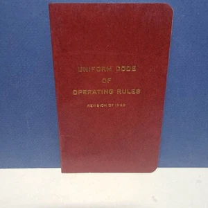 Canadian Rail UNIFORM CODE OF OPERATING RULES Revision of 1962 Employee Handbook - Bild 1 von 6