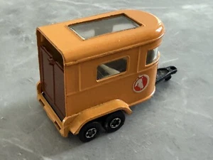 MATCHBOX LESNEY SUPERFAST No MB43A VINTAGE PONY TRAILER - Picture 1 of 8