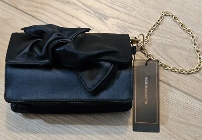 Cartera sin asas BCBG Max Azaria negra nueva con etiquetas Foto 1 de 4