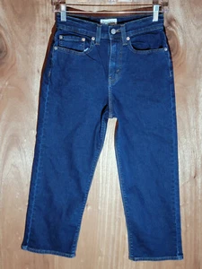Denizen jeans girls size 12 relaxed baggy straight denim blue - Picture 1 of 10