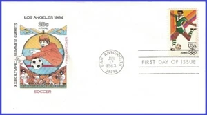 USA3 #C104 U/A HOUSE OF FARNAM FDC   Soccer Summer Olympics - Imagen 1 de 1