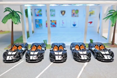 ✅ Hot Wheels McLaren Elva #203 2022 negro ☆☆ LOTE DE 5 Foto 1 de 4