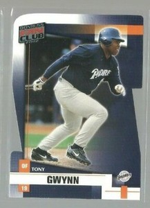  2002 Donruss Fan Club Die-Cuts #19 Tony Gwynn (ref 62980)