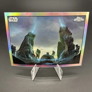 2022 Topps Chrome Star Wars: The Mandalorian #IC-13 Concept Art Card FREE SHIP - Bild 1 von 2