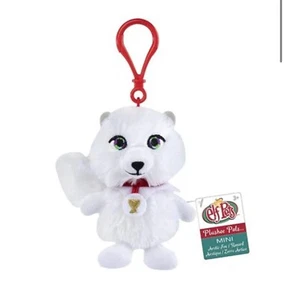 Portachiavi Elf Pets Plushee Pets Mini Volpe Artico Nuovo con etichette K10 - Foto 1 di 1
