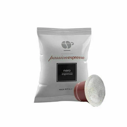 300 Cialde Capsule Lollo Nero Caffe Compatibile Nespresso Miscela Nera - Immagine 1 di 1