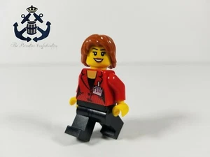 LEGO Minifigure City / Town Press Woman / Reporter cty0510 For Passenger Train - Picture 1 of 1