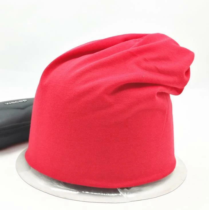 Gorro fino tejido liso sombrero holgado puño holgado calavera sombreros esquí hombres mujeres Foto 1 de 3