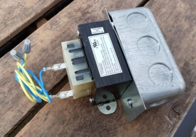 Triad 120V/24V Transformer/w Junction box 2.0 Amp part # TCT50-01E07AB  - Image 1 of 4