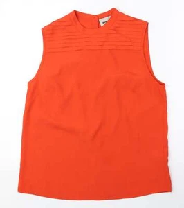 ASOS Womens Orange Polyester Blend Blouse Size 12 - Picture 1 of 12