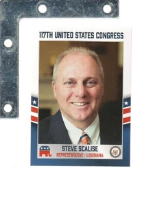 Tarjetas fascinantes 2021 Congreso de los Estados Unidos #274 Steve Scalise líder republicano REPRESENTANTE LOUISIANA - Imagen 1 de 2