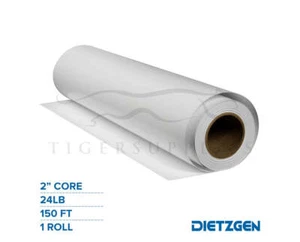 Beschichtetes Tintenstrahl mattes Papier, 24 Pfund, 2 Zoll Kern, 36 Zoll B x 150 Fuß L (1 Rolle) - Bild 1 von 1