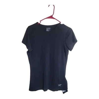 Top ARC'TERYX Mujer XS Negro Quadra Performance Senderismo Gorpcore Trail Crossfit  Foto 1 de 4