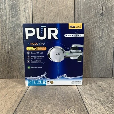 PUR Advanced Maxion Faucet Filtration System PFM400H Chrome Finish W/ Filter - Image 1 of 4
