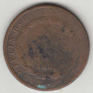 Italian states Sardinia 1826 5 Centesimi coin KM#127 - Picture 1 of 5