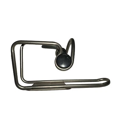 Gray Metal Back Tab Bicycle Water Bottle Cage Holder Bike Lightweight - Image 1 of 4