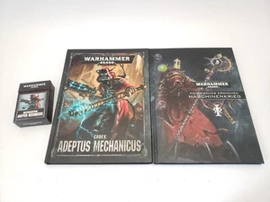 Warhammer 40k Adeptus Mechanicus Codex + mapas de datos + guerra de máquinas alemán - Imagen 1 de 2
