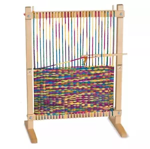 Melissa & Doug Telaio in Legno Multiartigianato per Tessitura Arti e Mestieri, SCATOLA APERTA LEGGI - Foto 1 di 3