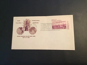 FDC 1935#778A THERMOGRAPHY CACHET Philatelic Exhibition Single From Sheet USA - Picture 1 of 2
