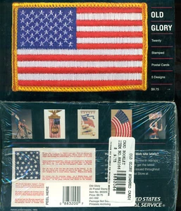 Folleto de 20 tarjetas como nuevo - Scott# UX390-94 Old Glory = precio de emisión $9.75 - Imagen 1 de 1