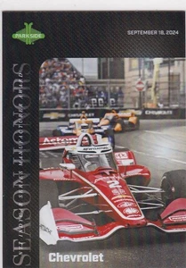 2025 Parkside Indycar BLACK Foil #4/10 Chevrolet NTT Manufacturer Award #125 - Picture 1 of 2