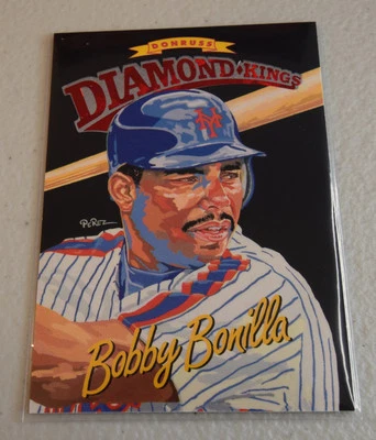 1994 Donruss #DK-13 Bobby Bonilla Diamond Kings - Image 1 of 2