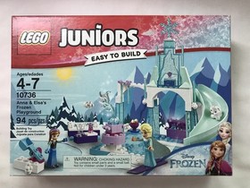 LEGO Juniors Disney Anna & Elsa's Frozen Playground 10736 New Sealed Box