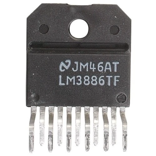 LM3886TF Overture Audio Power Amp IC TO-220 11-Pin Isolated - Lot of 2,  - Image 1 of 1