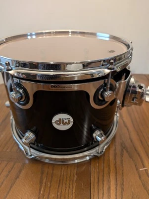 RARE DW Design Series 12 inch Tom - Piano Black  | 12" - Image 1 of 4