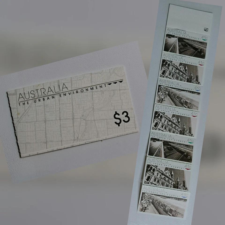 1989 SB66 Australia 7 x  Stamp Booklet The Urban Environment MNH  - image 1 of 1