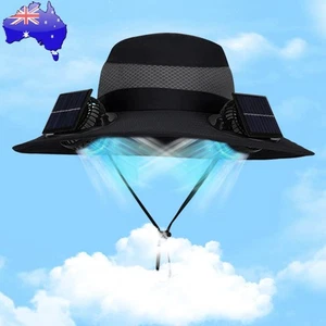 Sunshade Fishing Hat Breathable Large Edge Cooling Hat 3 Modes for Beach Garden - Picture 1 of 48