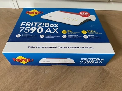 Brandnew AVM Fritz!Box 7590AX wifi6 mesh Fritz sealed - Bild 1 von 3
