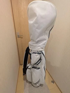 Francis Golf Club Set with Caddy Bag 9 Clubs Driver Iron Blue/White Used - Picture 1 of 12
