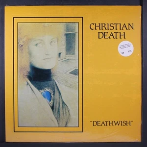 CHRISTIAN DEATH: deathwish CONTEMPO 12" LP 33 RPM Italy Sealed - Picture 1 of 2