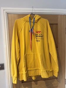 Off-White Industrial Y2013 Yellow Hoodie Small Oversized - Picture 1 of 6