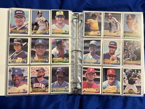 1984 Donruss Baseball Complete Card Set In A Binder, No Puzzle Pieces, 660 Cards - Picture 1 of 7