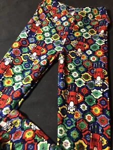 LuLaRoe L/XL Kids Leggings Sizes 6-10 Holiday Christmas Santa Nutcracker #3090 - Picture 1 of 3