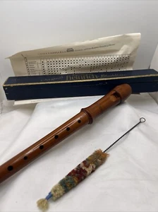 Alexander Heinrich Solist Blockflöte Wood Recorder German Fingering in Box - Picture 1 of 14