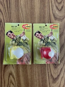 Zwei AjAY Golf Vintage Ball Clip 1968 neu in Verpackungen sieht aus wie Arnold Palmer? - Bild 1 von 18