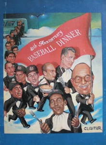 1987 40th Baseball Dinner RED SOX Signed Program 5 Autograph RADATZ DROPO SAVAGE - Picture 1 of 5
