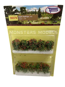 Model Railway Scenery Fruit Apple Saplings 10 in a Pack OO Gauge (00379) - Picture 1 of 1