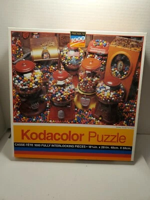 Kodacolor Jigsaw Puzzle Goody Goody Gumballs  1000 Pcs 1994 Vintage Complete - Image 1 of 4