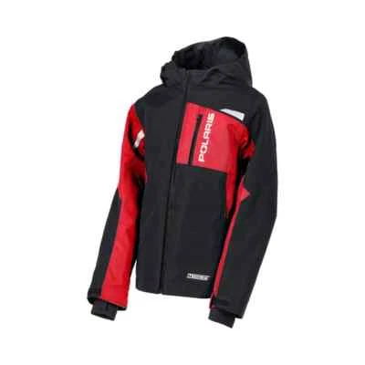 POLARIS YOUTH KIDS TECH 54 Red SWITCHBACK Winter JACKET COAT -  Large -  NEW - Image 1 of 2