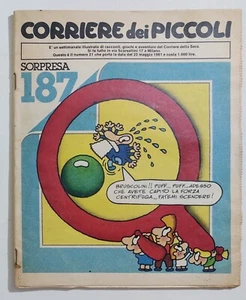 60919 CORRIERE DEI PICCOLI n. 21 - Sorpresa 187 - Rizzoli 1981 - Imagen 1 de 3