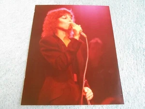 FOTO KODAK VINTAGE AÑOS 80 PAT BENETAR EN CONCIERTO 8" X 10" - Imagen 1 de 8