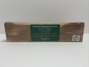 Essential Cedar Aromatic Cedar Drawer Liners - Set of 5 Pcs - New Sealed