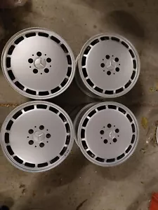 CERCHI ORIGINALI MERCEDES 7.5X16" W140 C140 W107 108 109 116 FELGEN GULLIDECKEL - Imagen 1 de 8