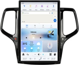 14.4" Android Tesla Smart Screen GPS Radio For Jeep Grand Cherokee 2014-2020 - Picture 1 of 8